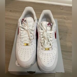 Air Force 1 White/Team Red